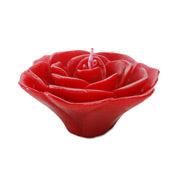 Bougies flottantes à fleurs de 3,75 po. Ensemble de 3 non parfumées
