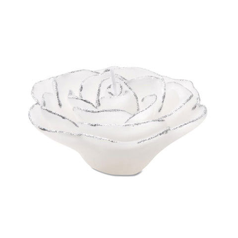 Bougies flottantes à fleurs de 3,75 po. Ensemble de 3 non parfumées
